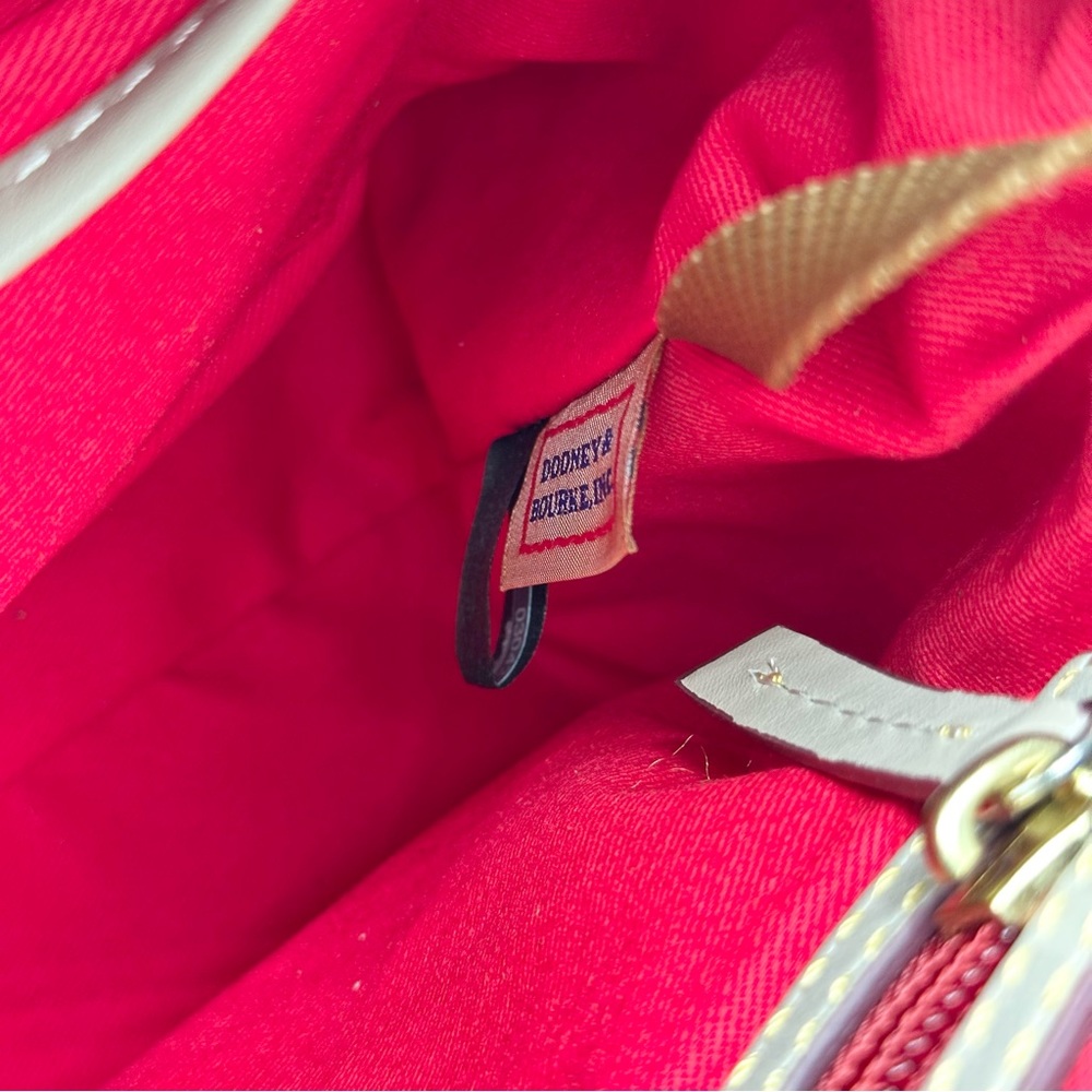 Dooney & Bourke Florentine Micro Satchel - Ecru - Picture 13 of 14